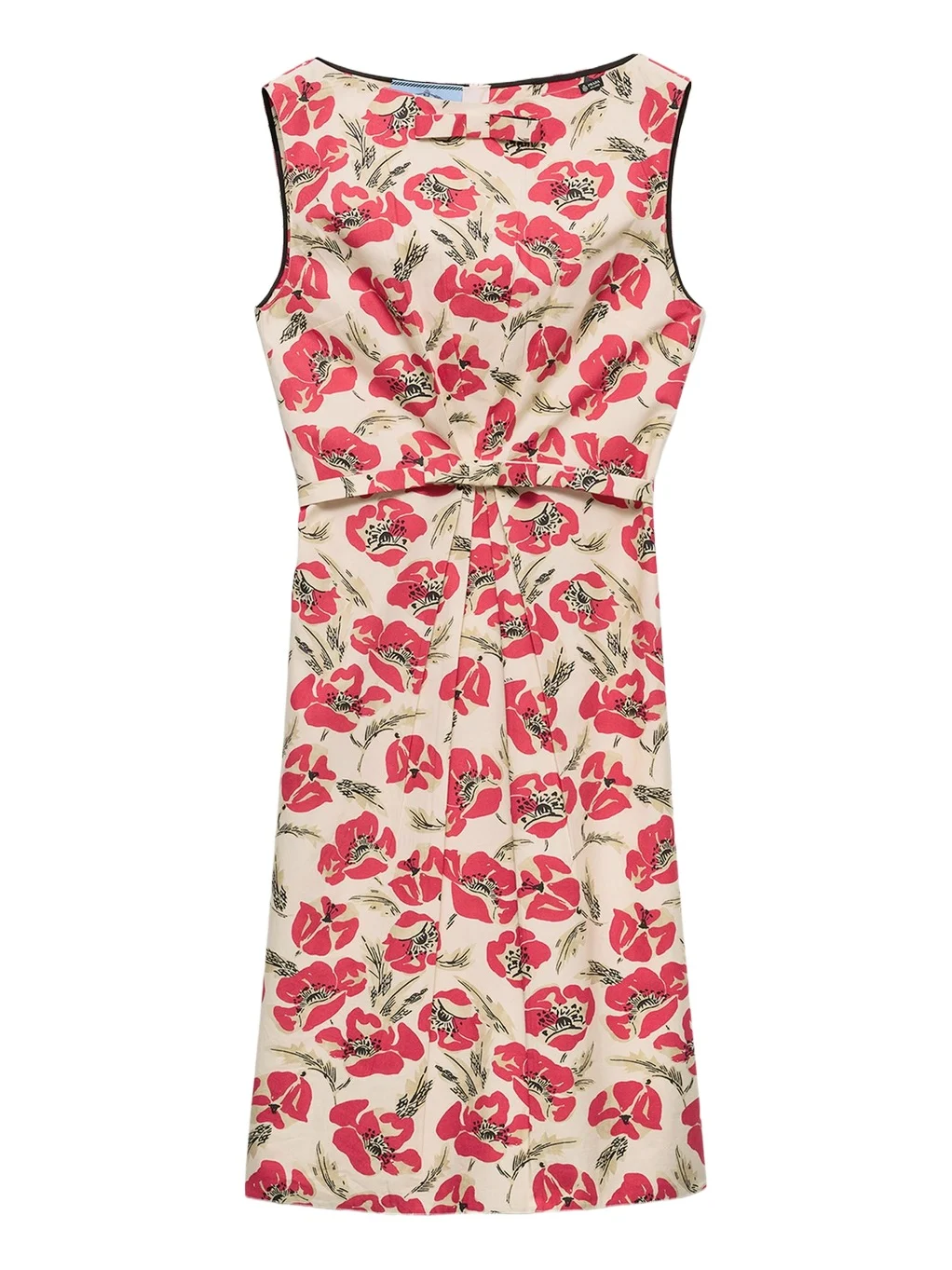 Floral Soft Poplin Dress