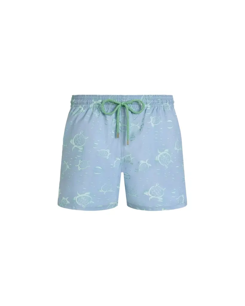 Vilebrequin Men's Bubbles and Turtles Packable Swim Trunks | Image 1 Vilebrequin Men's Bubbles and Turtles Packable Swim Trunks | Image 1