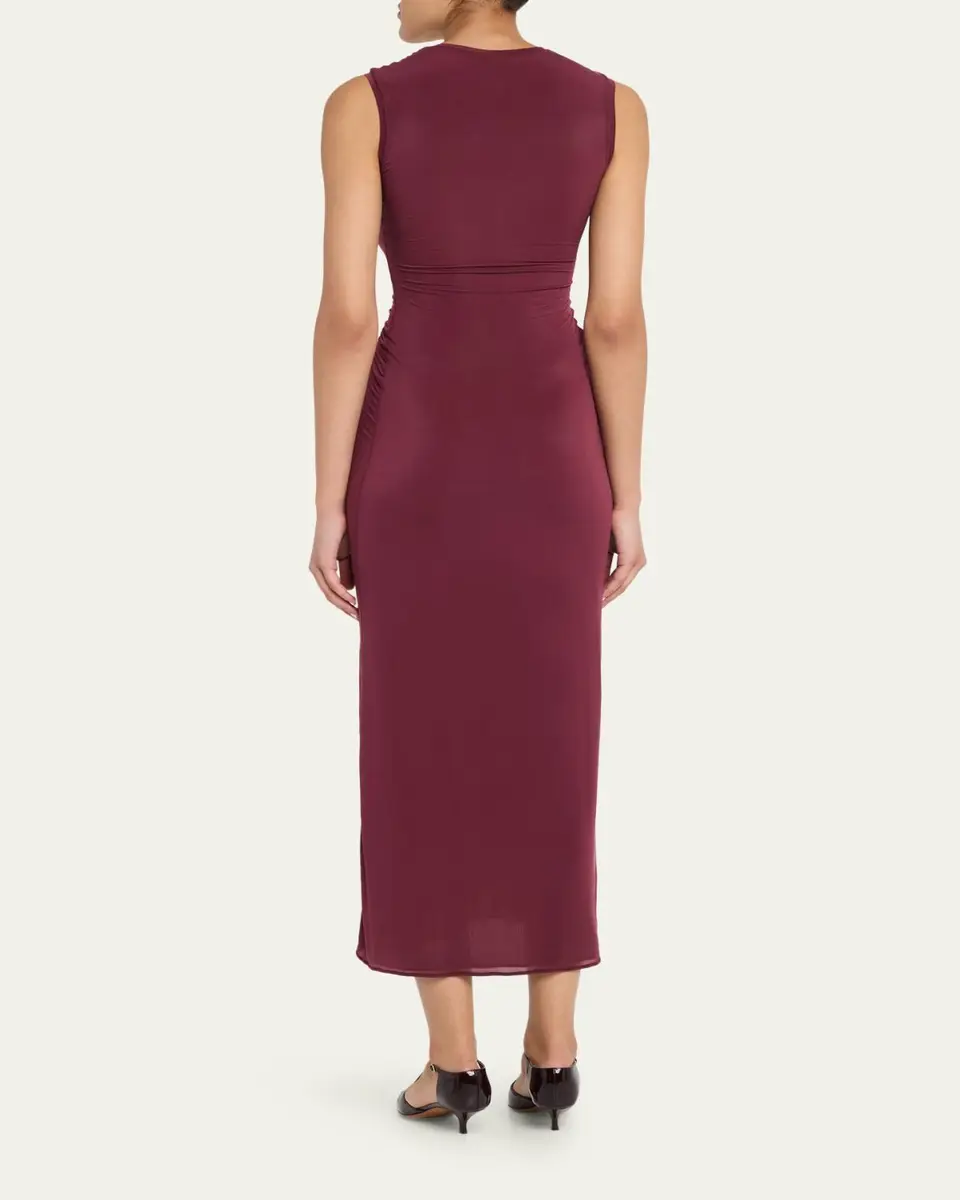 FFORME Gisela Sleeveless Ruched Jersey Dress | Thumbnail 3 FFORME Gisela Sleeveless Ruched Jersey Dress | Thumbnail 3