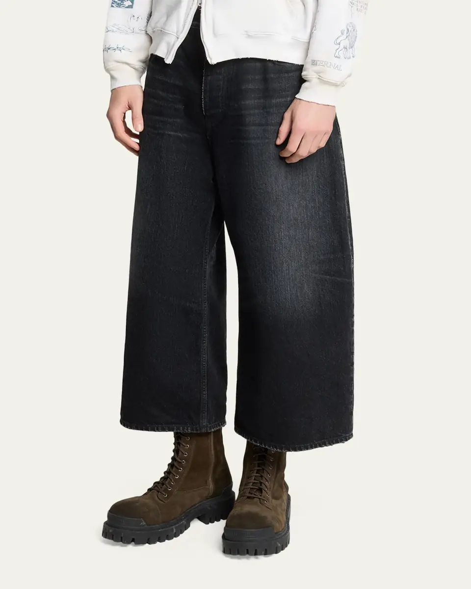 Balenciaga Men's Faded Black Roun | Thumbnail 4