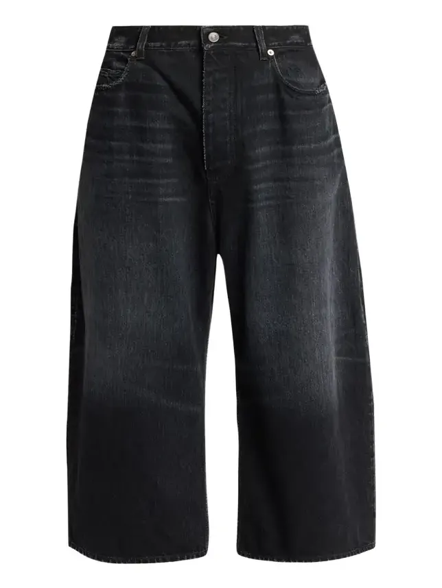 Men's Faded Black Roun