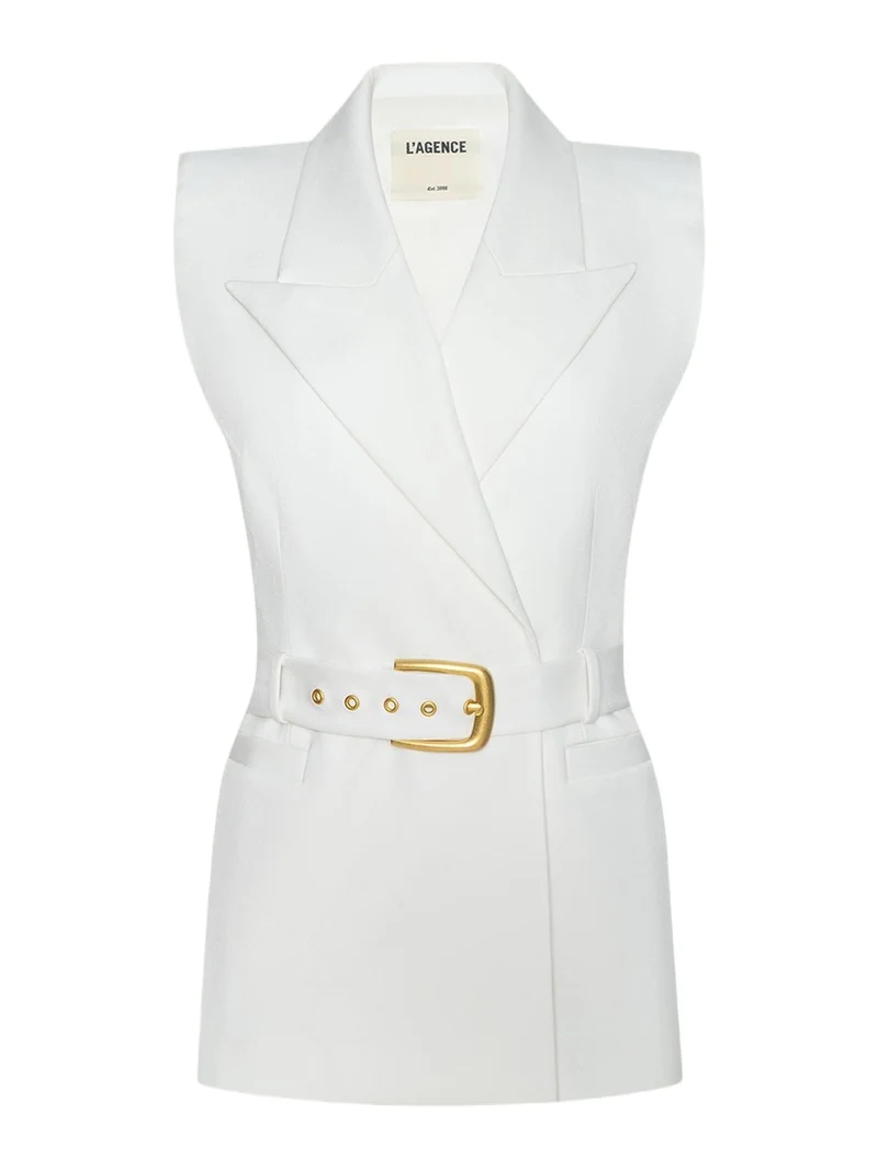 Emerly Belted Vest Emerly Belted Vest