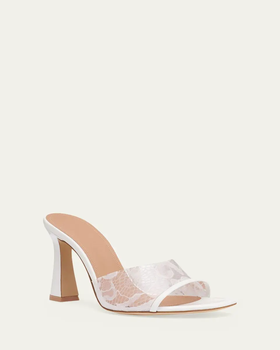 Malone Souliers 90mm Roxanna Lace Mule Sandals | Thumbnail 2 Malone Souliers 90mm Roxanna Lace Mule Sandals | Thumbnail 2