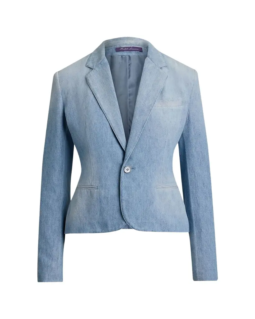 Ralph Lauren Collection Lochlan Cotton Denim Jacket | Image 1 Ralph Lauren Collection Lochlan Cotton Denim Jacket | Image 1