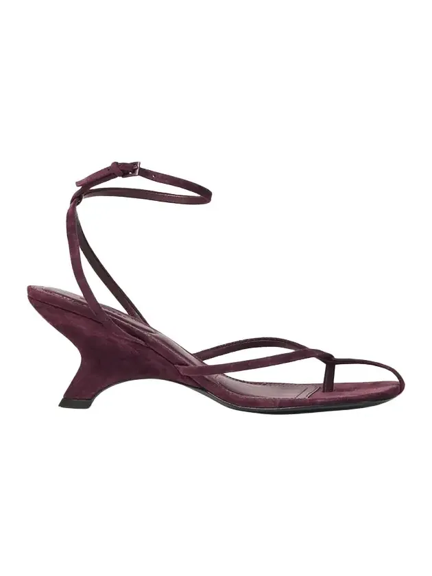 Kelsey Suede Ankle-Strap Sandals