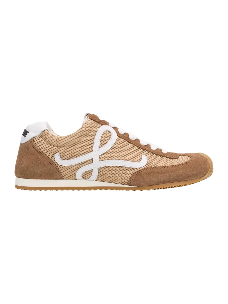 Ballet Runner 2.0 Sneakers in Suede and Mesh