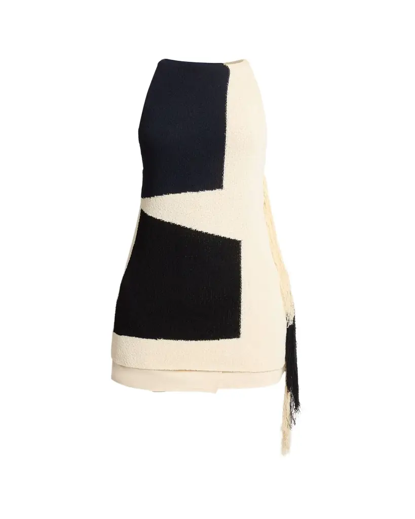 Proenza Schouler Saskia Color-Block Textured Knit Top | Image 1 Proenza Schouler Saskia Color-Block Textured Knit Top | Image 1