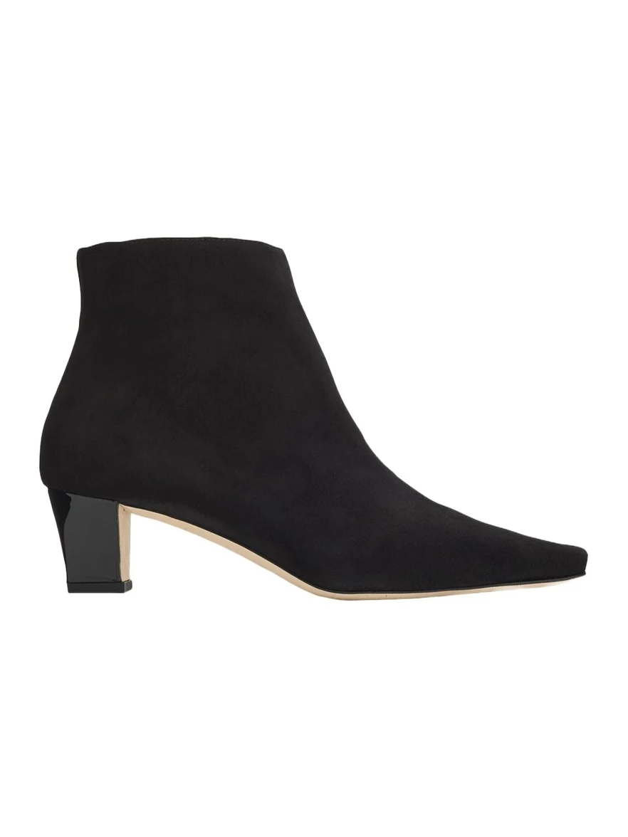 Jaima Suede Side-Zip Ankle Boots Jaima Suede Side-Zip Ankle Boots