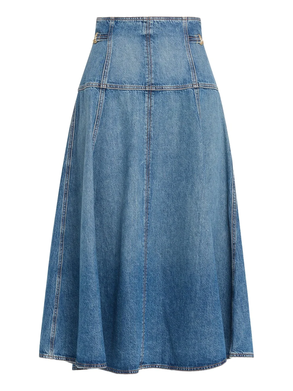 Brigette Denim Midi Skirt Brigette Denim Midi Skirt