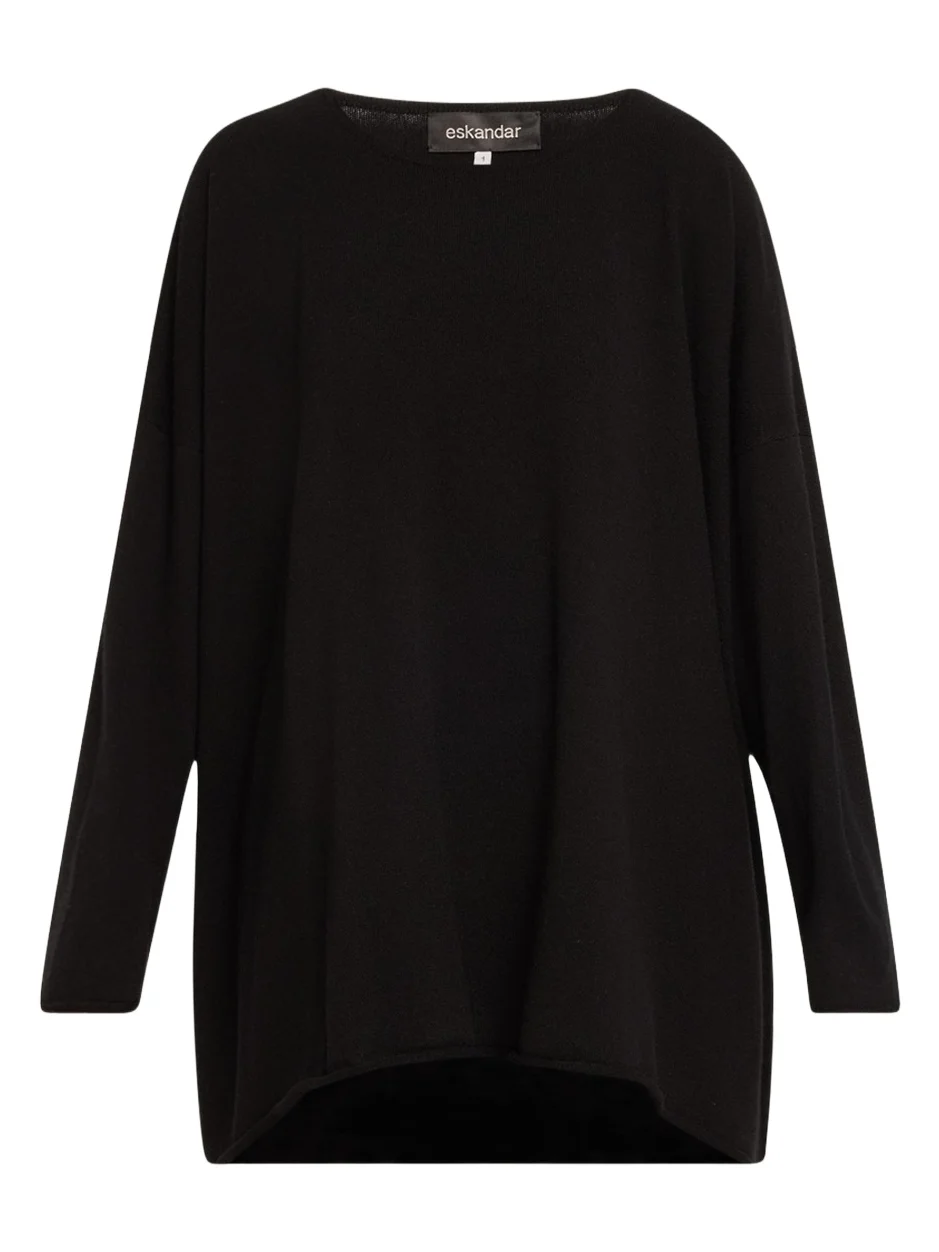 A-Line Bateau Neck Cashmere Sweater A-Line Bateau Neck Cashmere Sweater