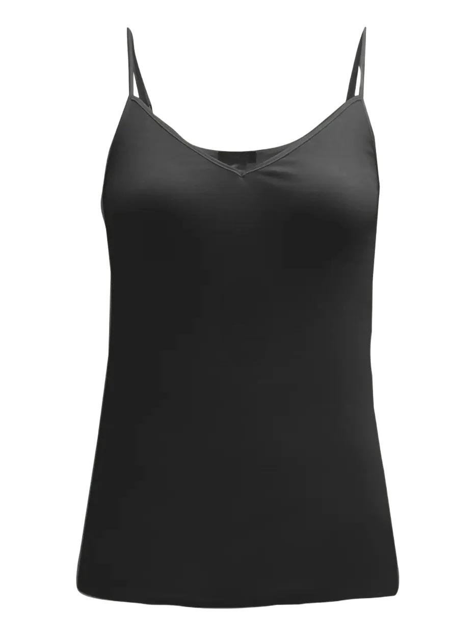 Hanro Seamless Cotton V-Neck Camisole