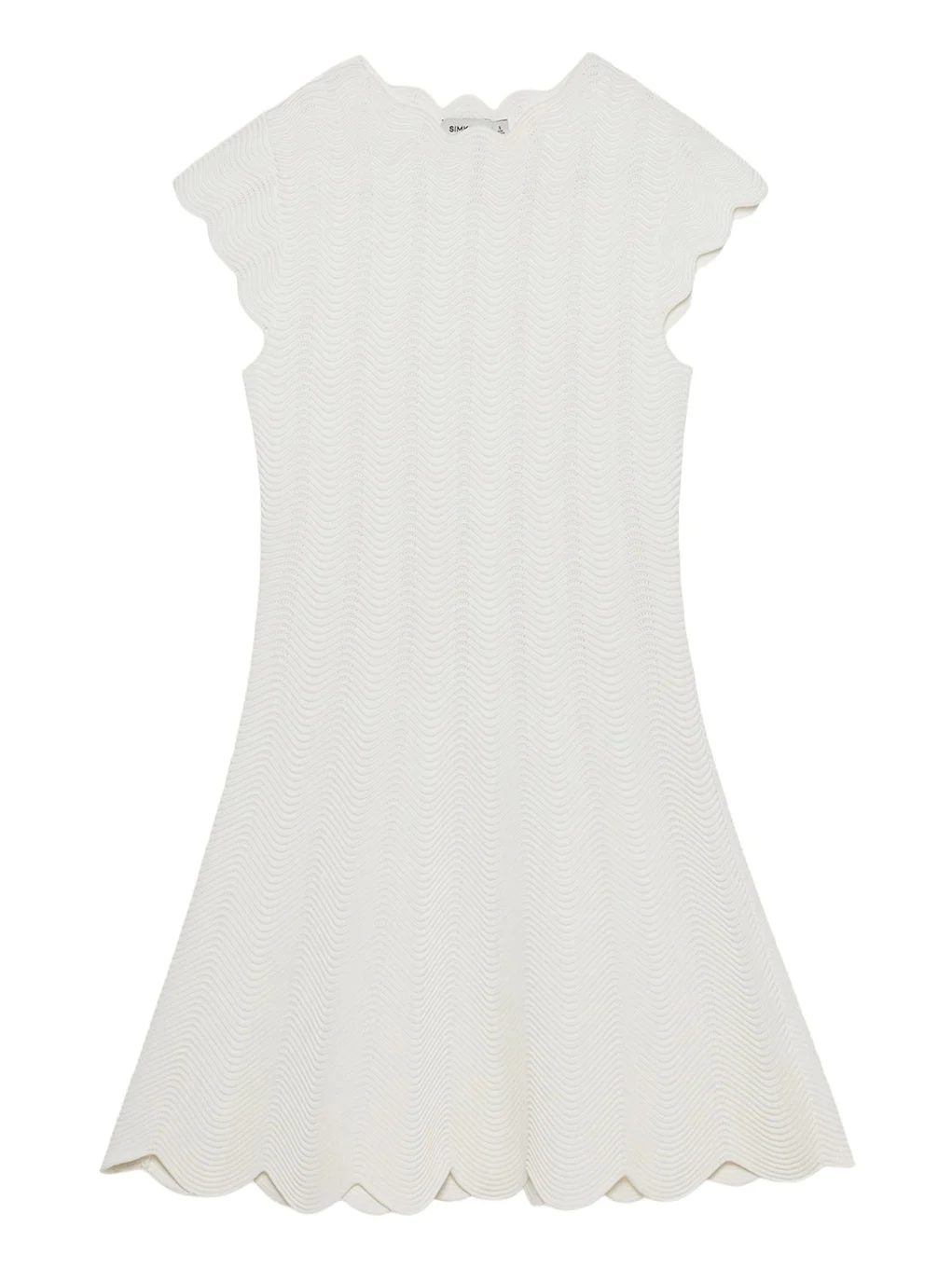 Evalynn Wavy Knit Mini Dress Evalynn Wavy Knit Mini Dress