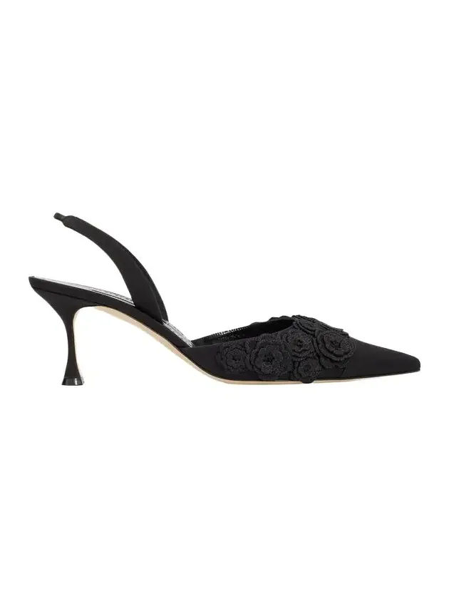 70mm Svemutasli Gala Floral Slingback Pumps 70mm Svemutasli Gala Floral Slingback Pumps