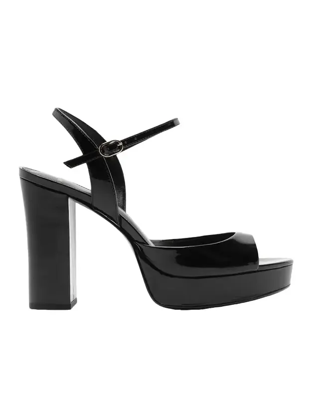 120mm Amy Patent Leather Platform Sandals 120mm Amy Patent Leather Platform Sandals