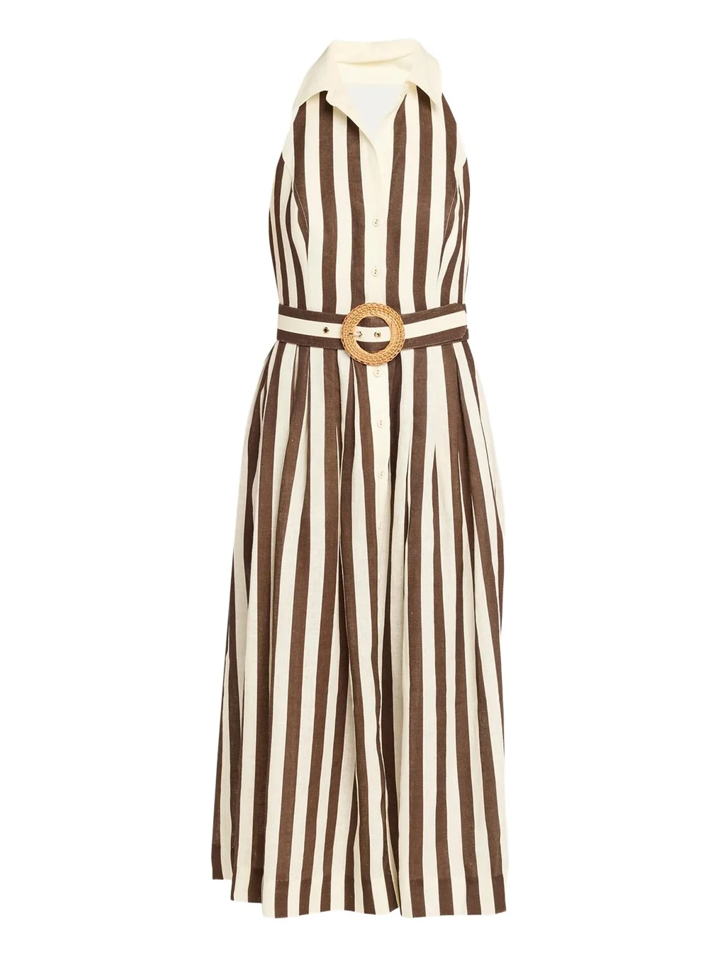 Quentin Belted Halter Midi Dress Quentin Belted Halter Midi Dress