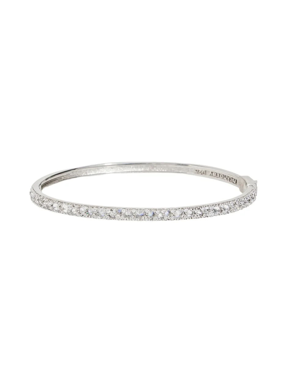Butler Rhodium Vermeil Cubic Zirconia Bracelet Butler Rhodium Vermeil Cubic Zirconia Bracelet