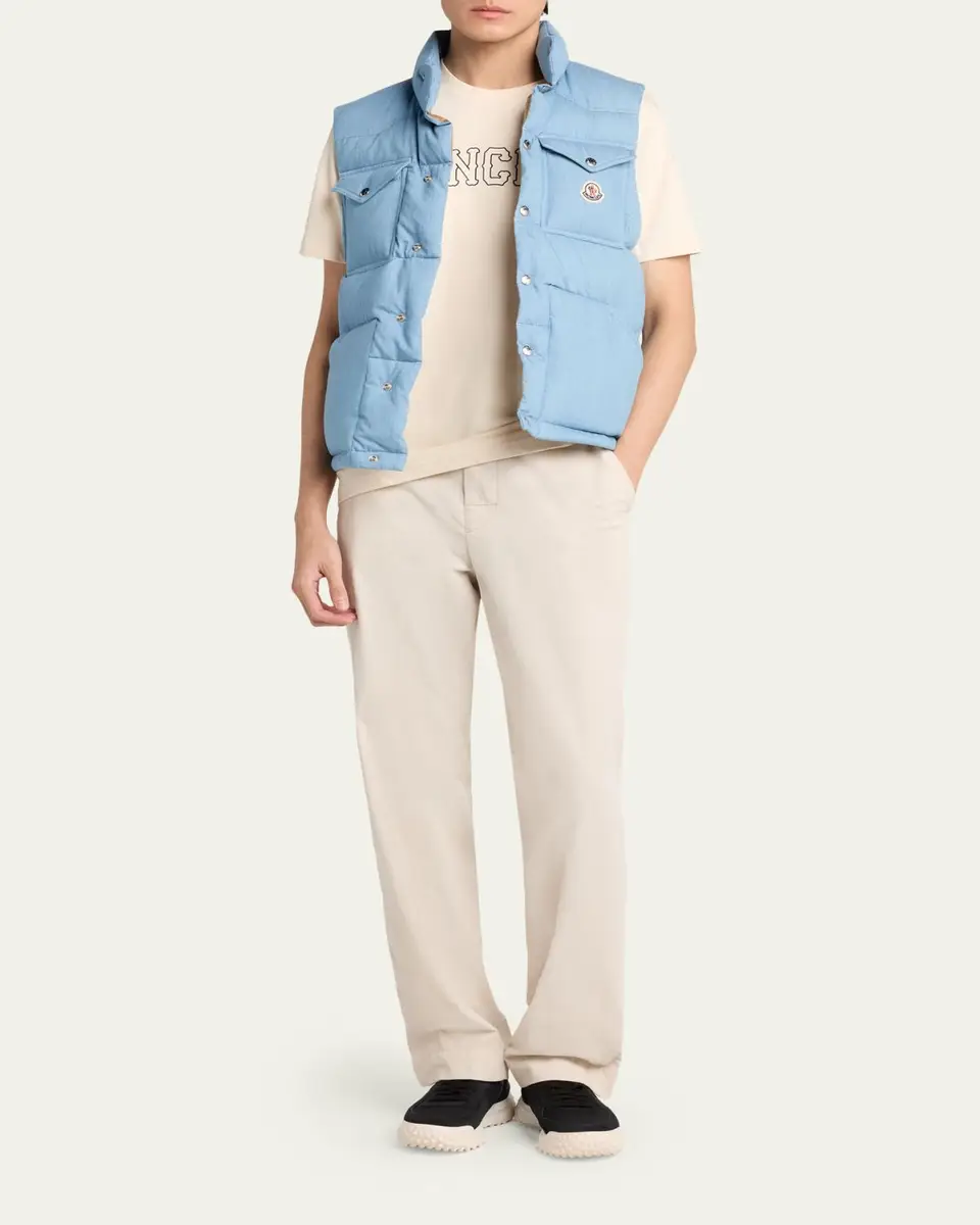 Moncler Men's Quilted Puffer Vest | Thumbnail 2 Moncler Men's Quilted Puffer Vest | Thumbnail 2