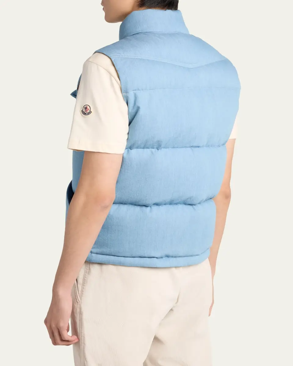 Moncler Men's Quilted Puffer Vest | Thumbnail 3 Moncler Men's Quilted Puffer Vest | Thumbnail 3