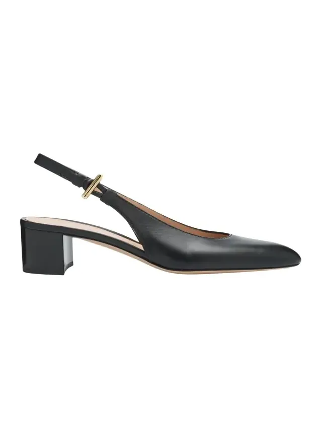 45mm Leather Slingback Pumps 45mm Leather Slingback Pumps