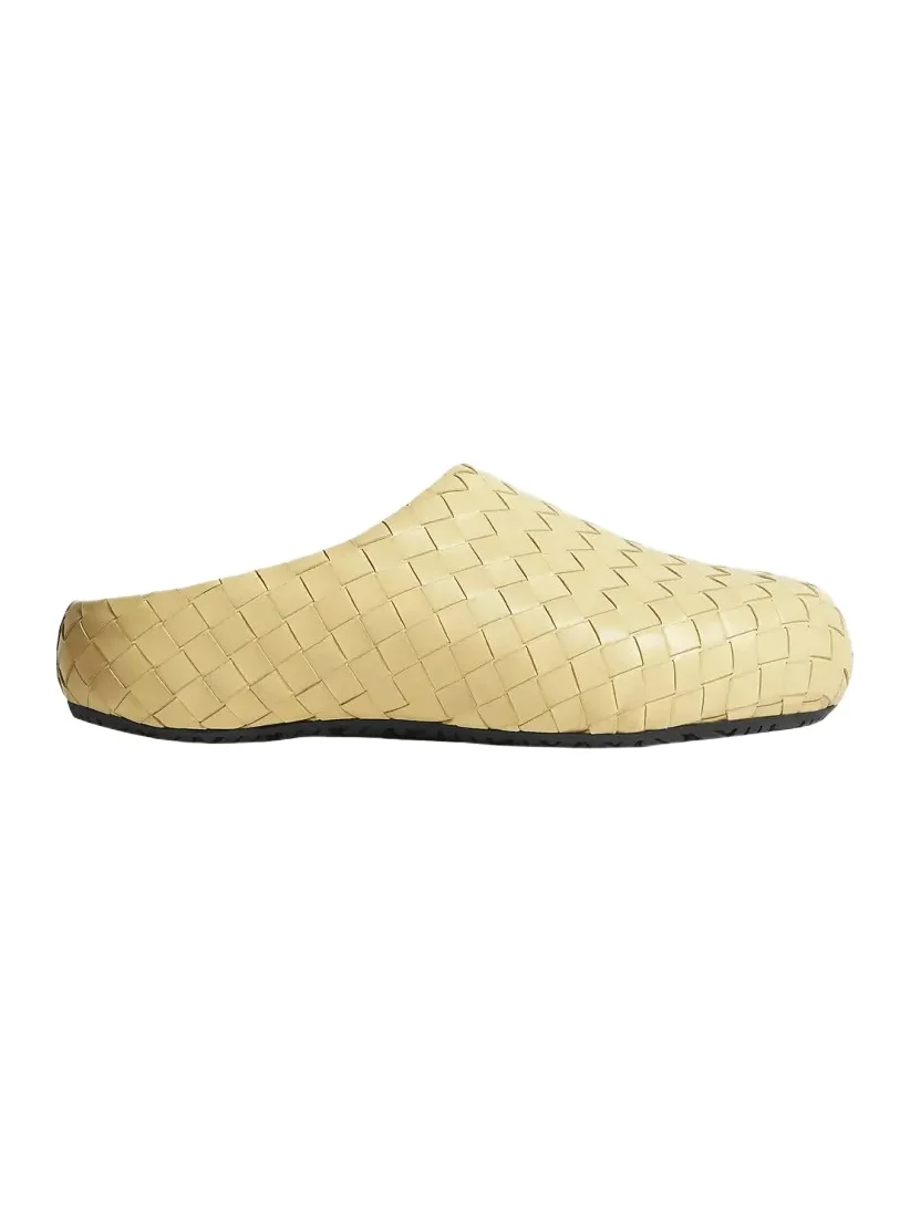 Men's Klog Intrecciato Leather Mules Men's Klog Intrecciato Leather Mules