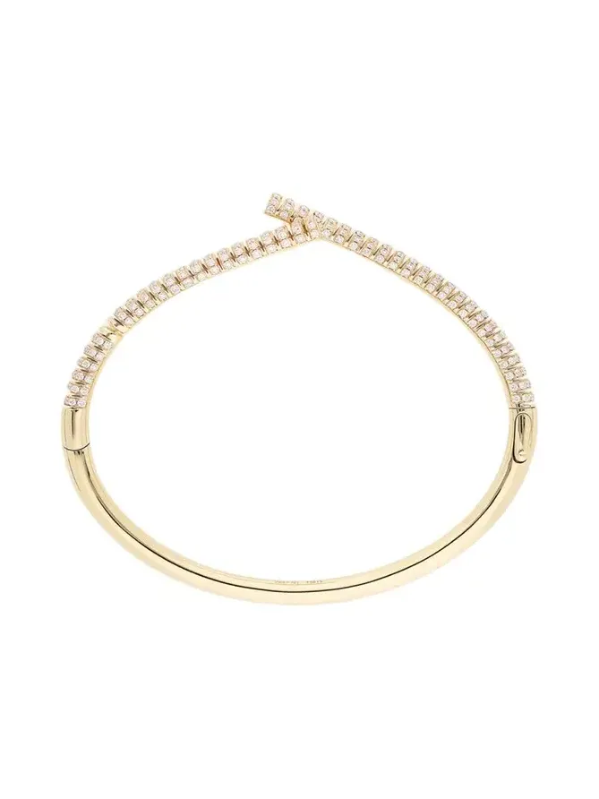 18K Yellow Gold Diamond Oera Bracelet