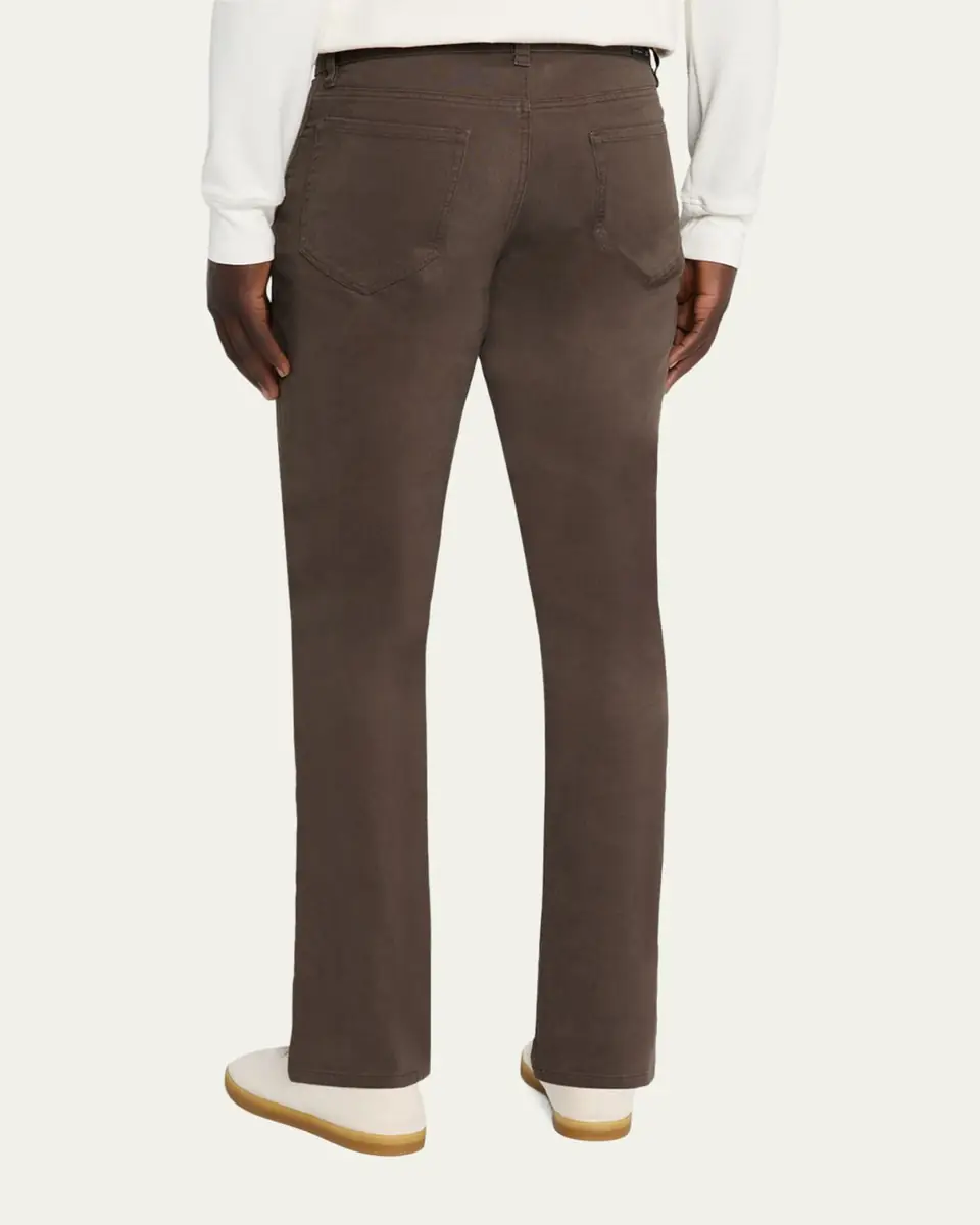Vince Men's Dylan Peached Cotton 5-Pocket Pants | Thumbnail 3 Vince Men's Dylan Peached Cotton 5-Pocket Pants | Thumbnail 3