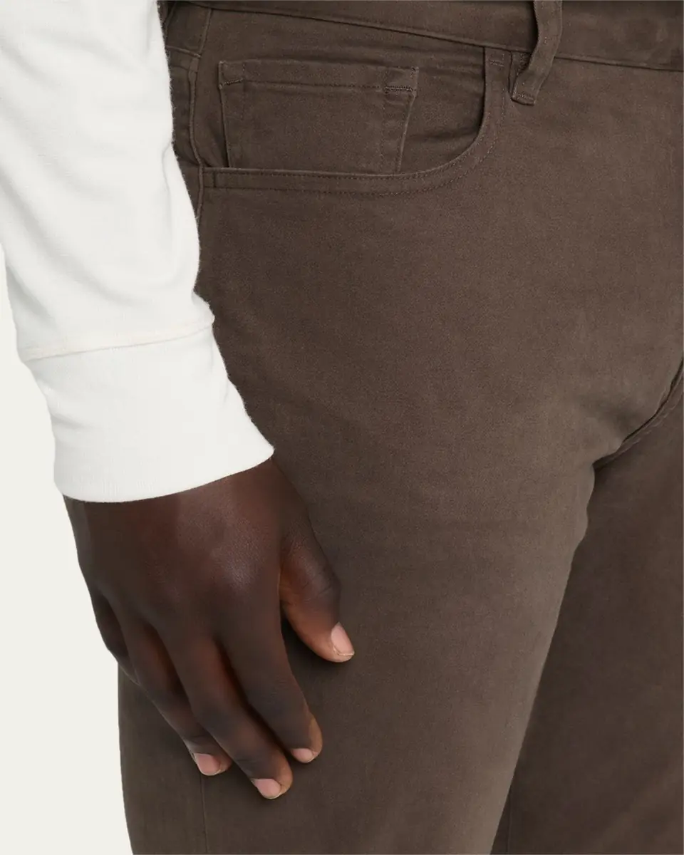 Vince Men's Dylan Peached Cotton 5-Pocket Pants | Thumbnail 5 Vince Men's Dylan Peached Cotton 5-Pocket Pants | Thumbnail 5