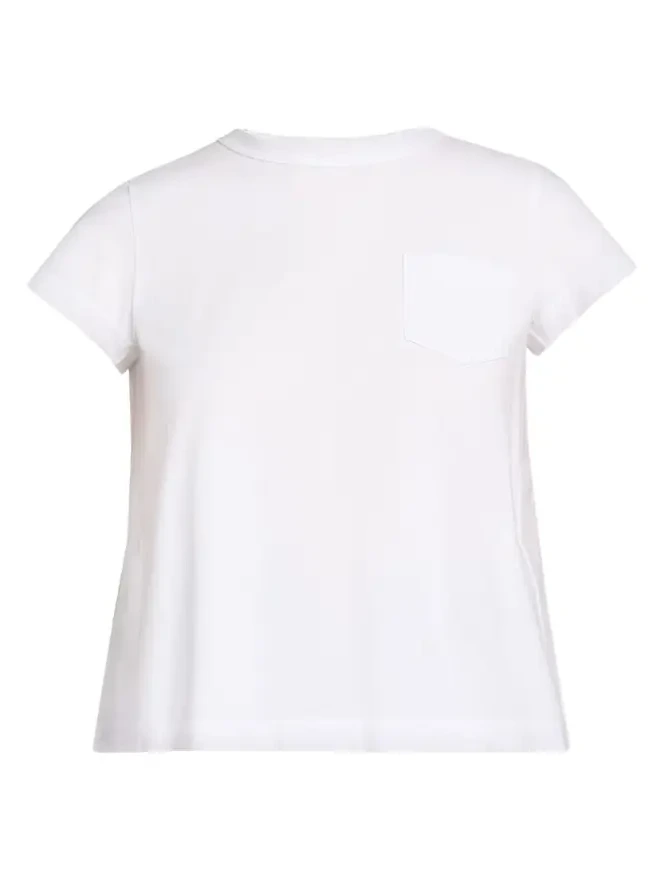 Cotton Poplin x Cotton Jersey T-Shirt Cotton Poplin x Cotton Jersey T-Shirt