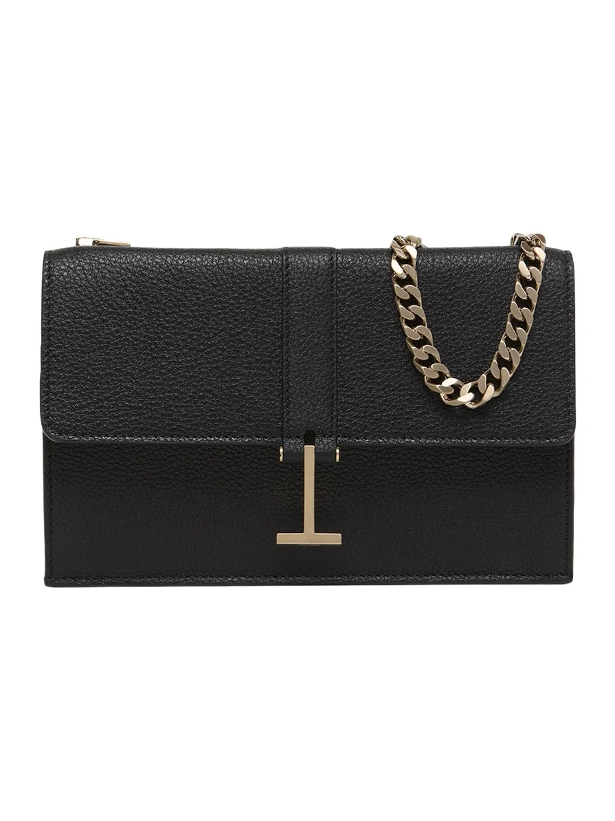 Kara Mini Leather Hanging T Crossbody Bag Kara Mini Leather Hanging T Crossbody Bag