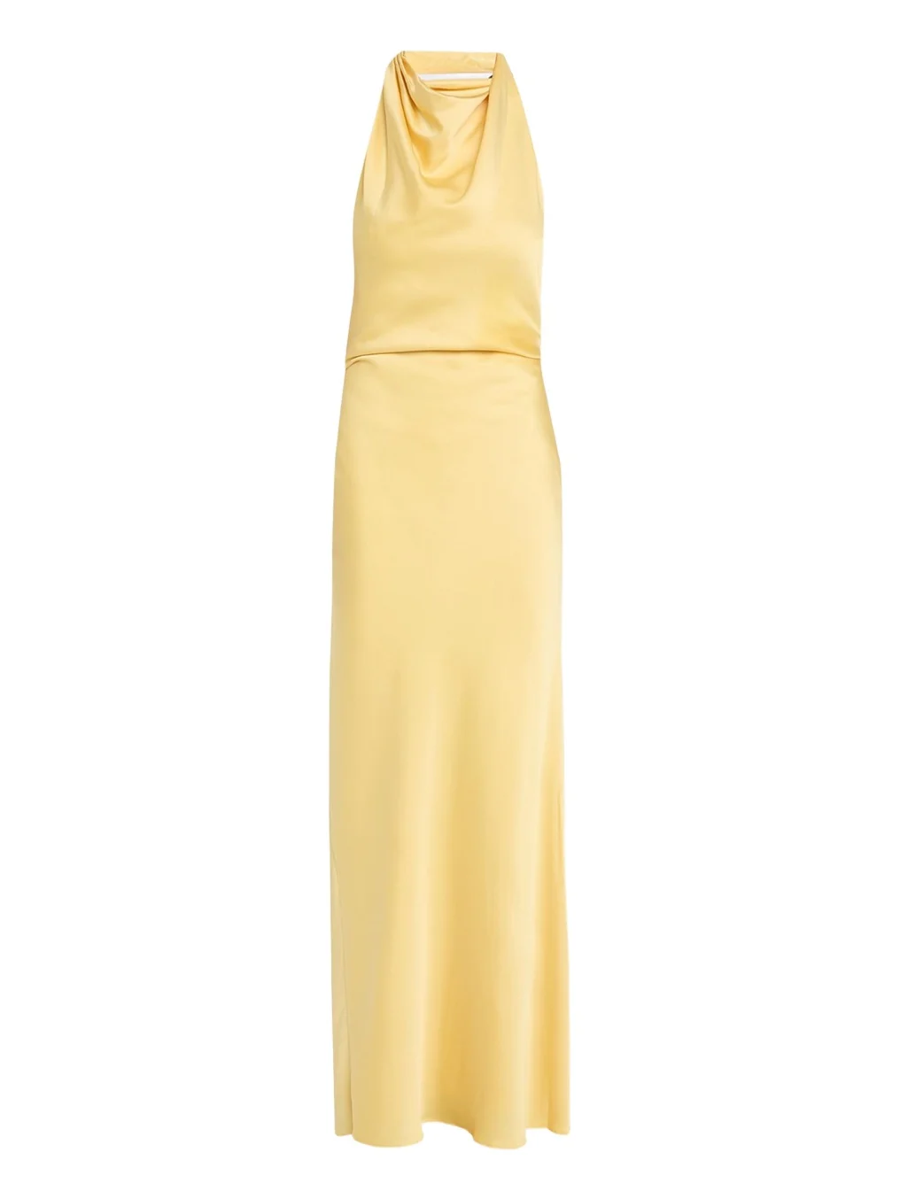 Reannon Satin Halter Dress Reannon Satin Halter Dress