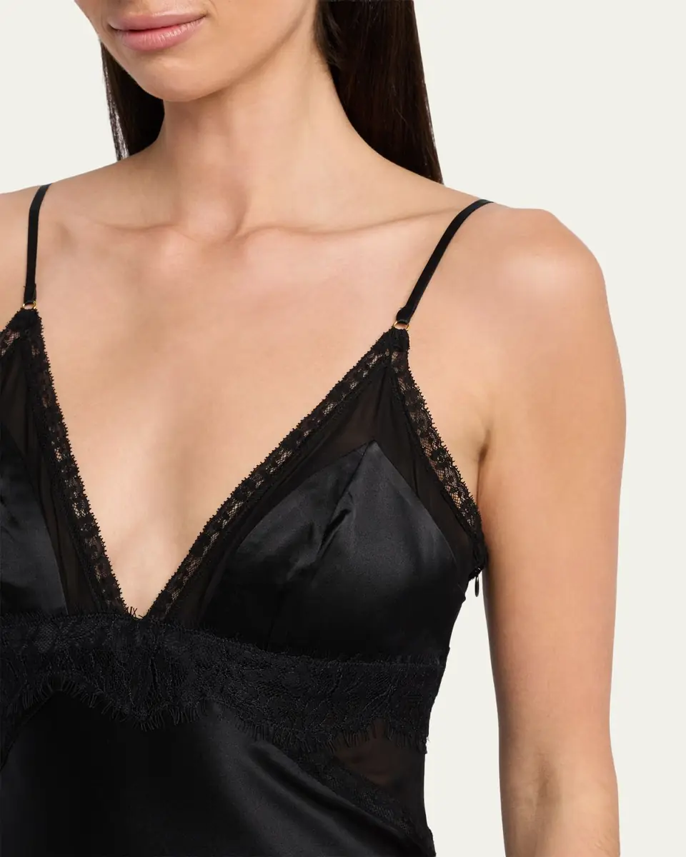 L'Agence Elsa Silk Gown | Thumbnail 5 L'Agence Elsa Silk Gown | Thumbnail 5