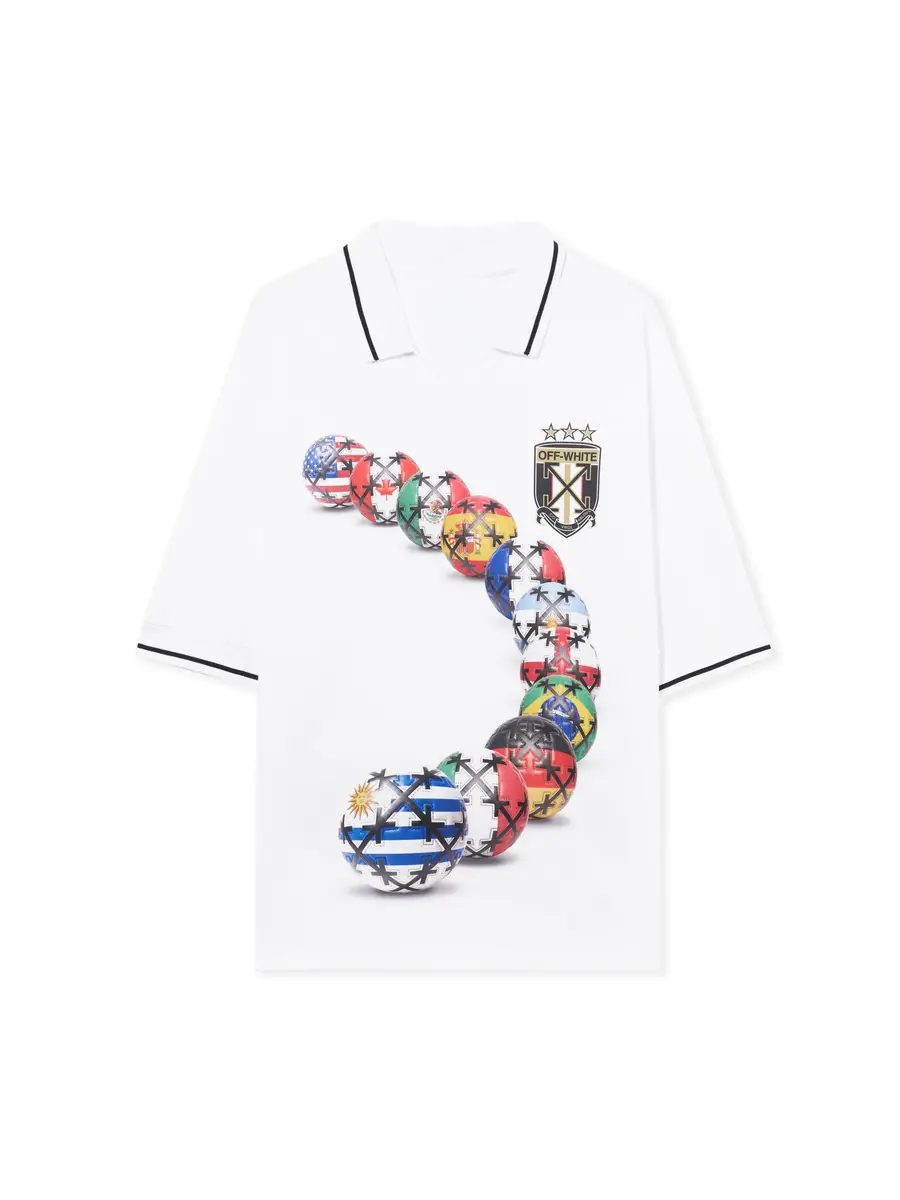 Off-White Soccer '26 Tech T-shirt | Image 1 Off-White Soccer '26 Tech T-shirt | Image 1