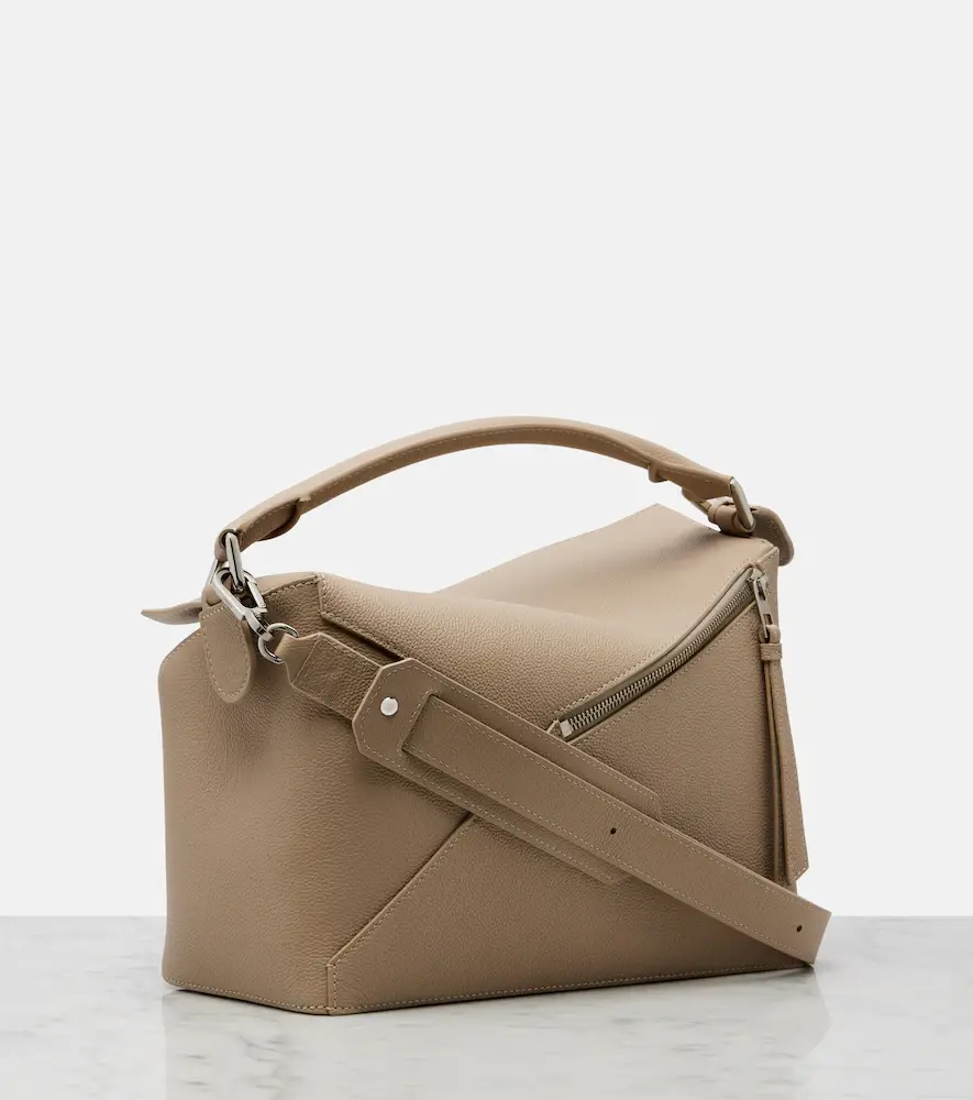 Loewe Puzzle Edge Medium leather top-handle bag | Thumbnail 3 Loewe Puzzle Edge Medium leather top-handle bag | Thumbnail 3
