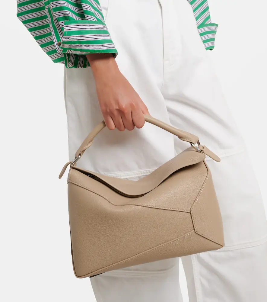 Loewe Puzzle Edge Medium leather top-handle bag | Thumbnail 5 Loewe Puzzle Edge Medium leather top-handle bag | Thumbnail 5