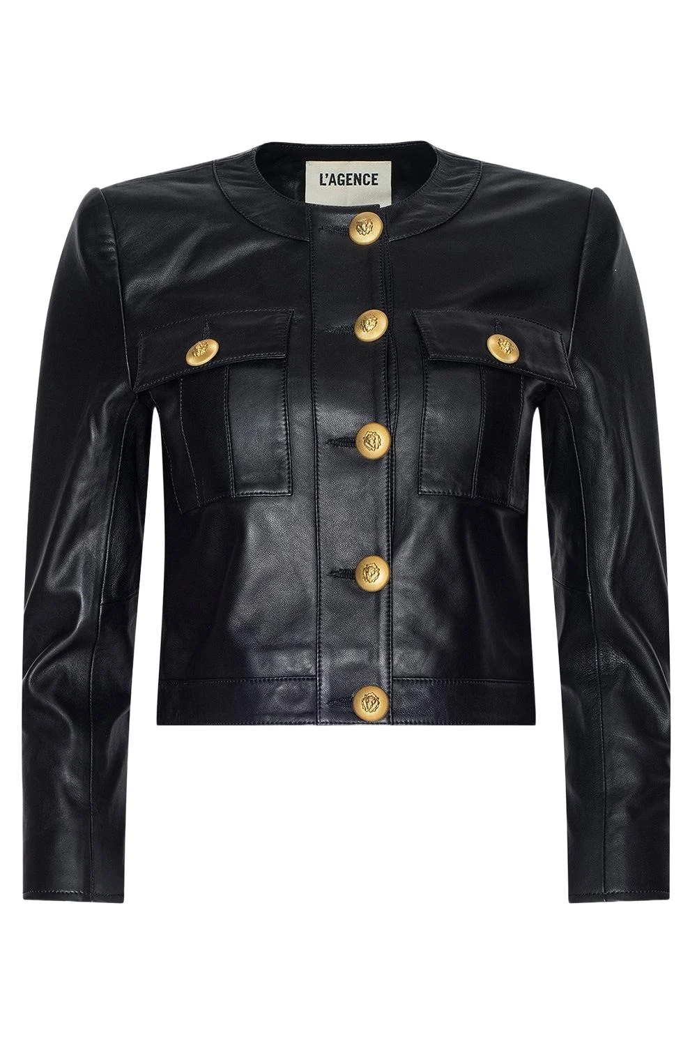 L'Agence Deidra Collarless Jacket