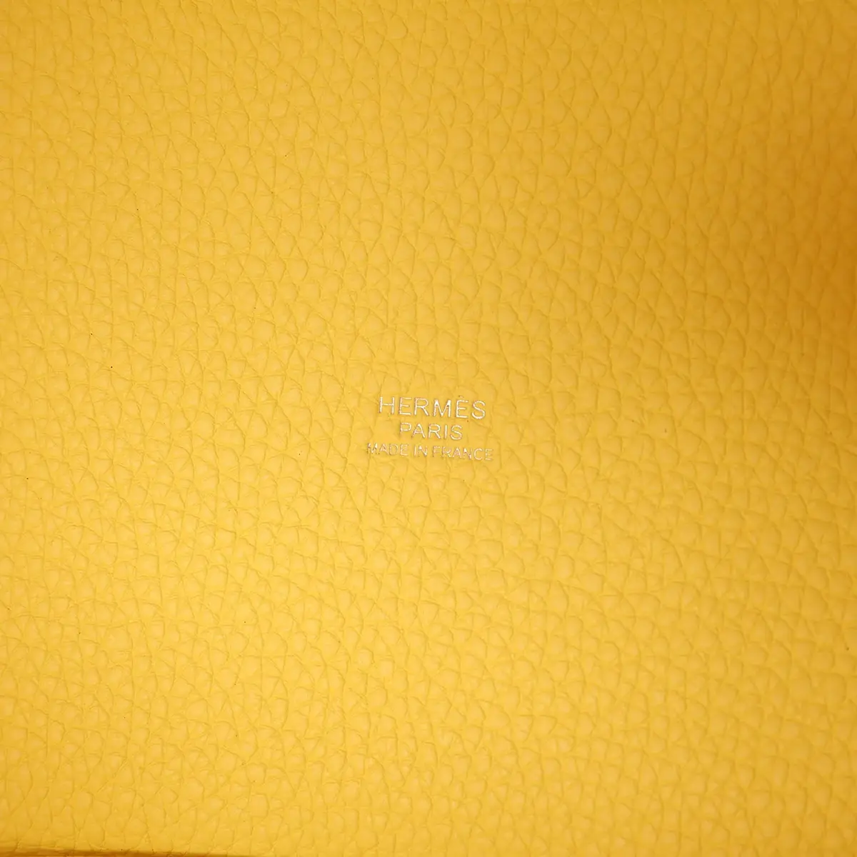 HERMÈS Hermes Picotin Lock Eclat 18 Limoncello Clemence and Orange Swift Palladium Hardware | Thumbnail 8 HERMÈS Hermes Picotin Lock Eclat 18 Limoncello Clemence and Orange Swift Palladium Hardware | Thumbnail 8