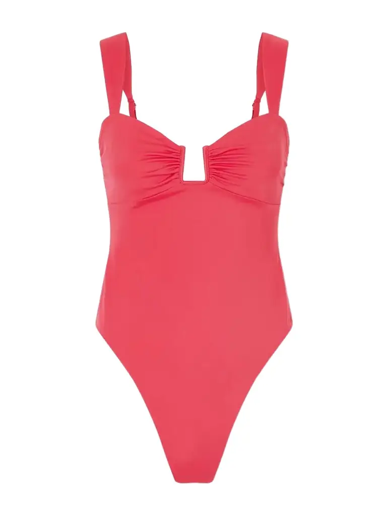 Away That Day Cannes Embellished Gathered Swimsuit | Image 1 Away That Day Cannes Embellished Gathered Swimsuit | Image 1