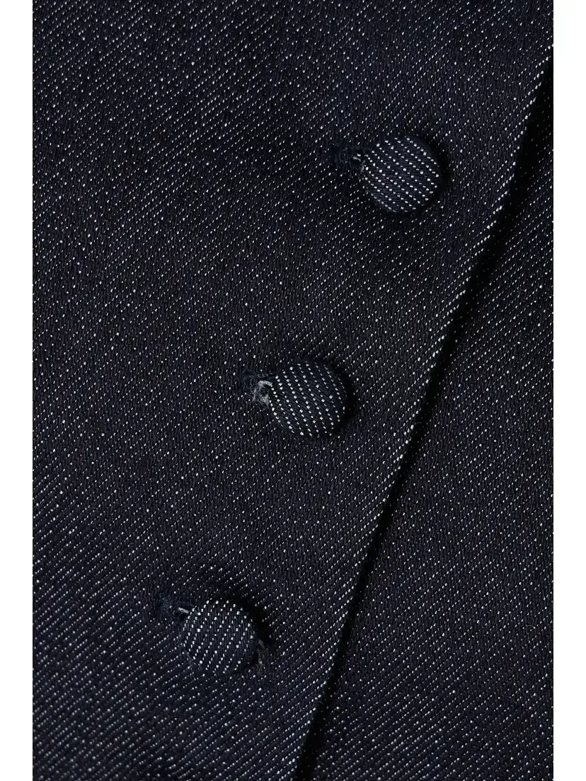 DESTREE Amoako Denim Peplum Jacket | Thumbnail 4 DESTREE Amoako Denim Peplum Jacket | Thumbnail 4