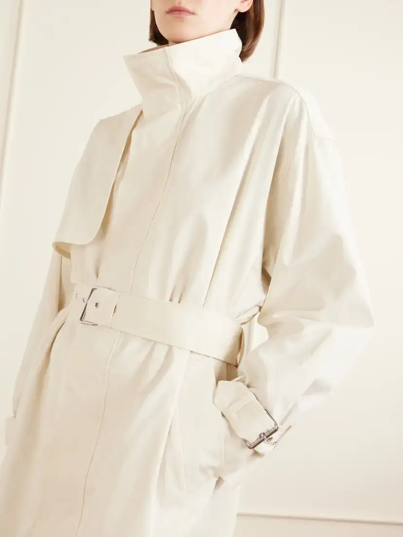 Frame The Field Belted Cotton-twill Trench Coat | Thumbnail 5 Frame The Field Belted Cotton-twill Trench Coat | Thumbnail 5