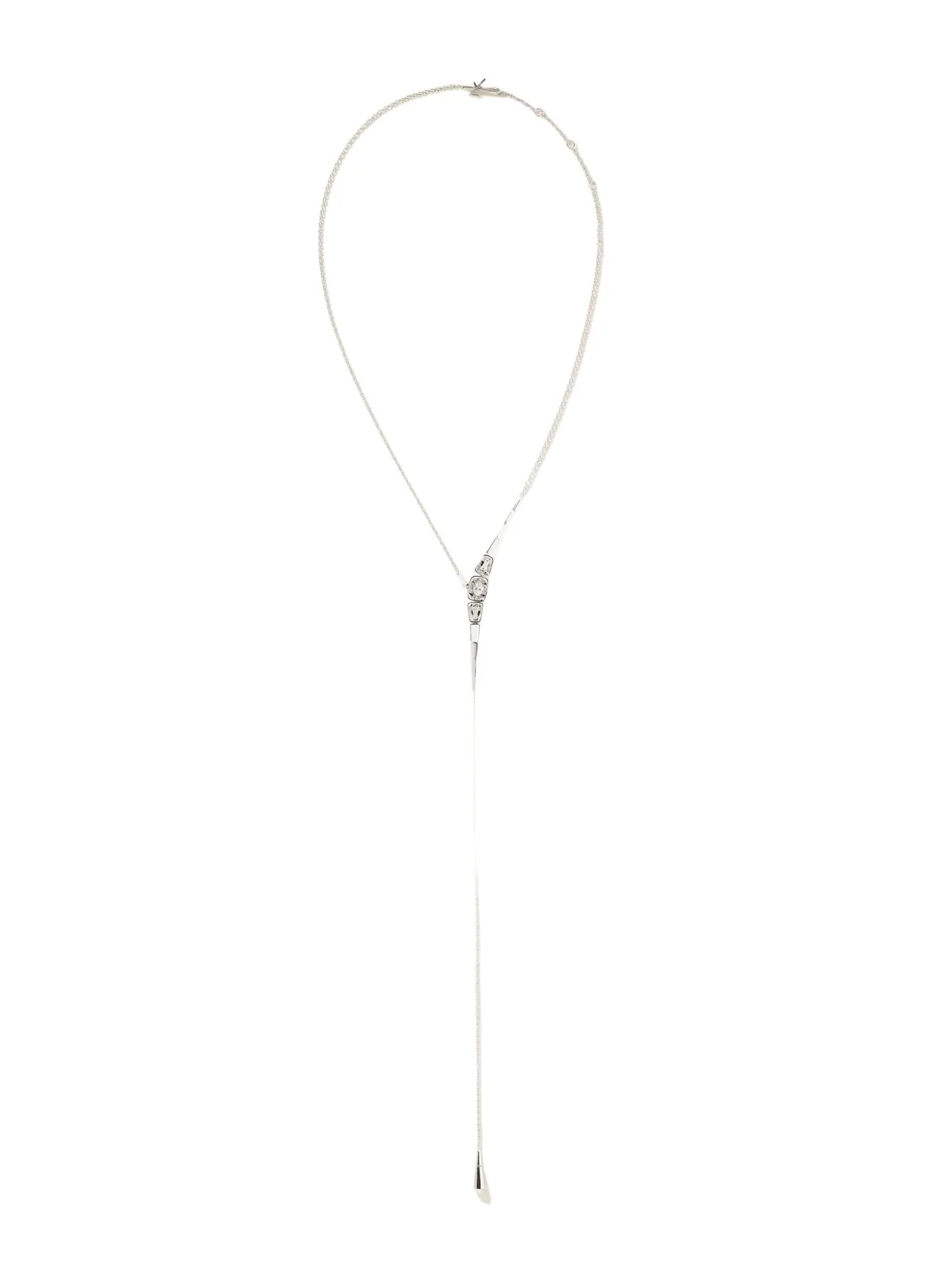 18-karat White Gold Diamond Necklace