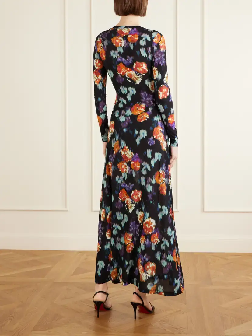 Ulla Johnson Amari Floral-print Jersey Maxi Dress | Thumbnail 3 Ulla Johnson Amari Floral-print Jersey Maxi Dress | Thumbnail 3