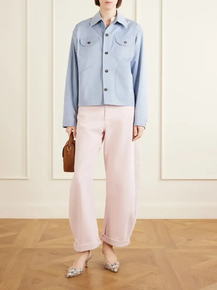 Frame The Bubble High-rise Barrel-leg Jeans | Thumbnail 2