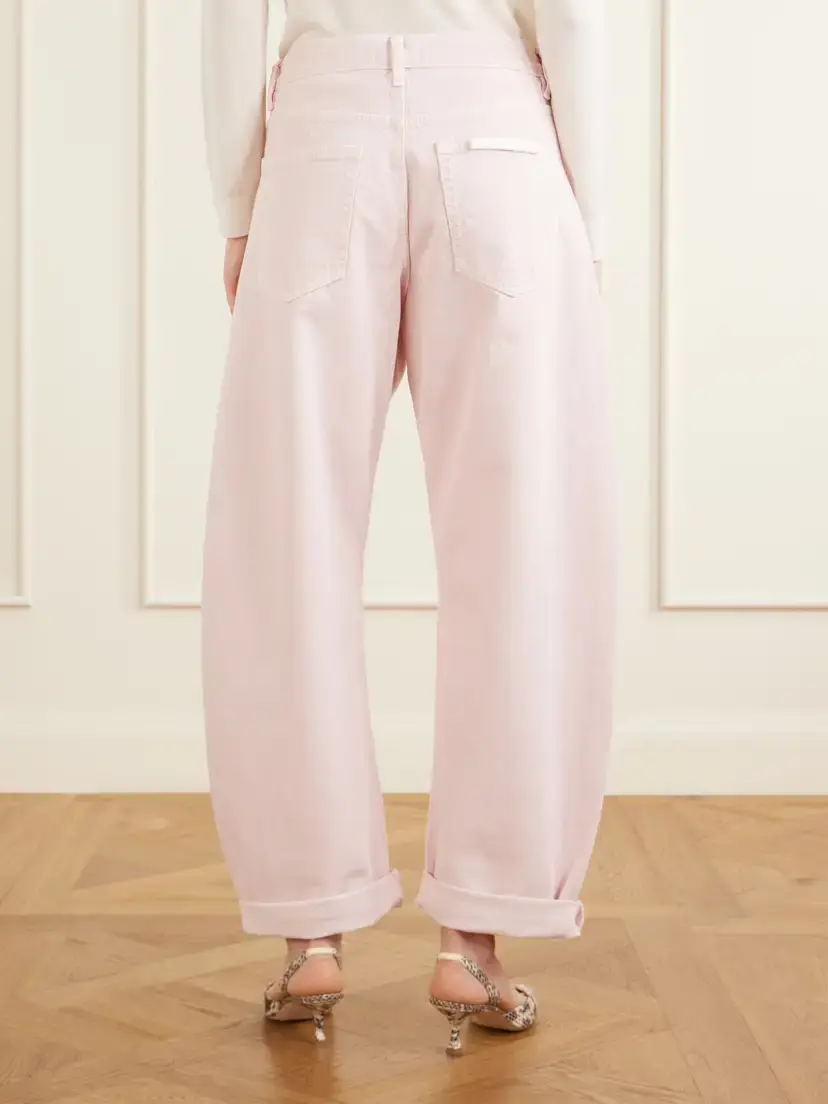 Frame The Bubble High-rise Barrel-leg Jeans | Thumbnail 4