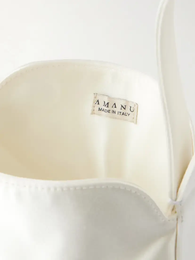 AMANU The Zambia Mini Satin Top-handle Bag | Thumbnail 6