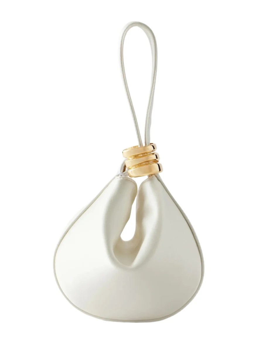 The Zambia Mini Satin Top-handle Bag The Zambia Mini Satin Top-handle Bag