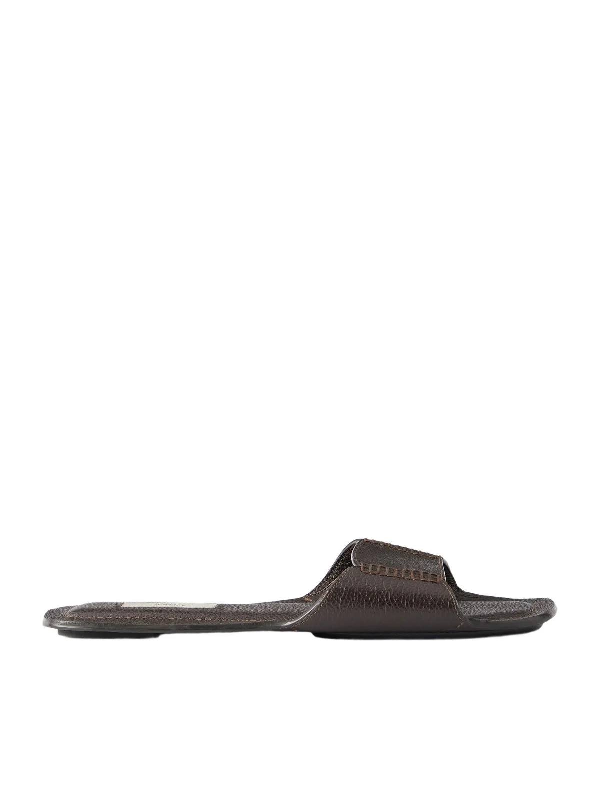 TOTEME Textured-leather Slides