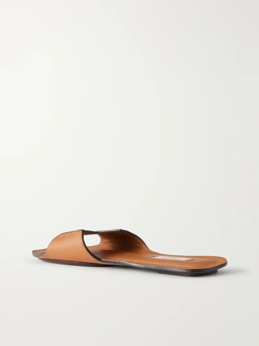 TOTEME Textured-leather Sandals | Thumbnail 3