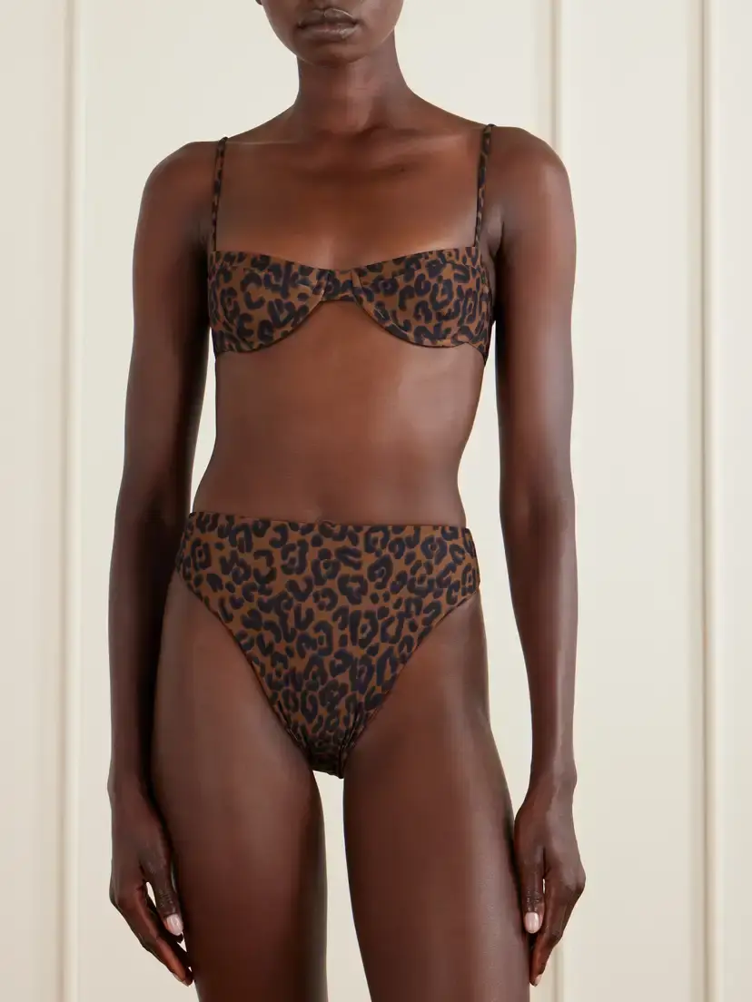 Haight Mah Leopard-print Bikini Briefs | Thumbnail 2