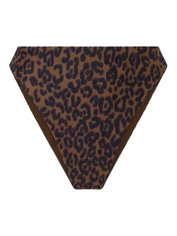 Mah Leopard-print Bikini Briefs