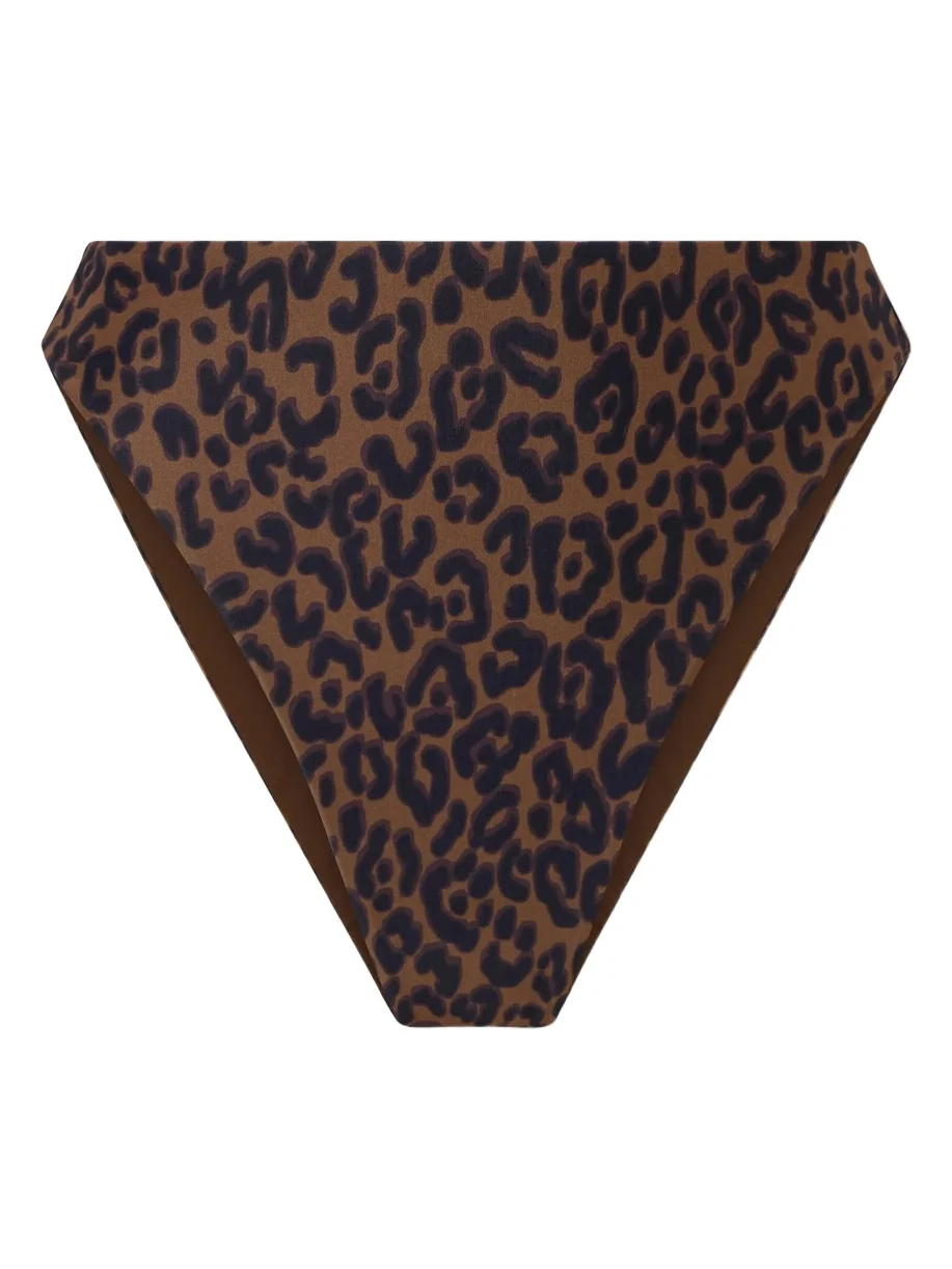Haight Mah Leopard-print Bikini Briefs